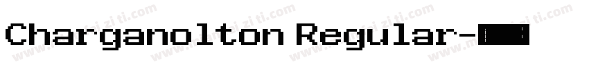 Charganolton Regular字体转换